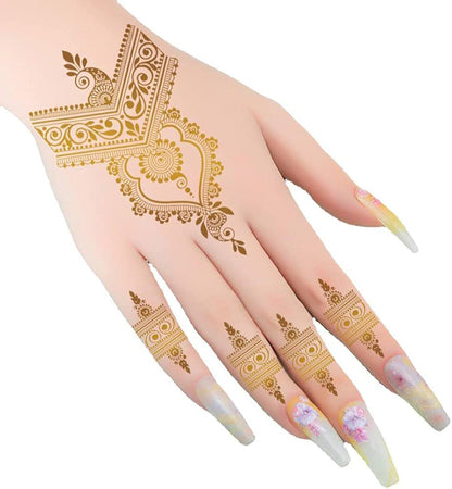 Gold Heena Stickers
